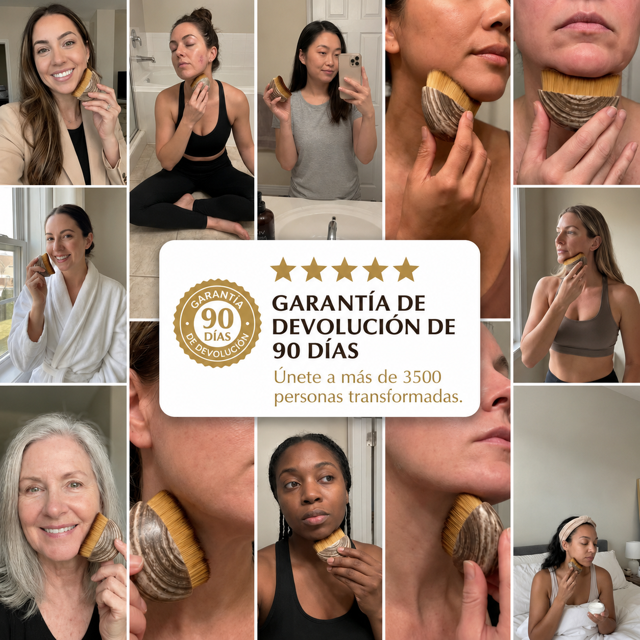 Cepillo Facial Linfático - Skinova